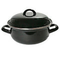 Imperial kitchen frying pan - enamel - 26cm - black