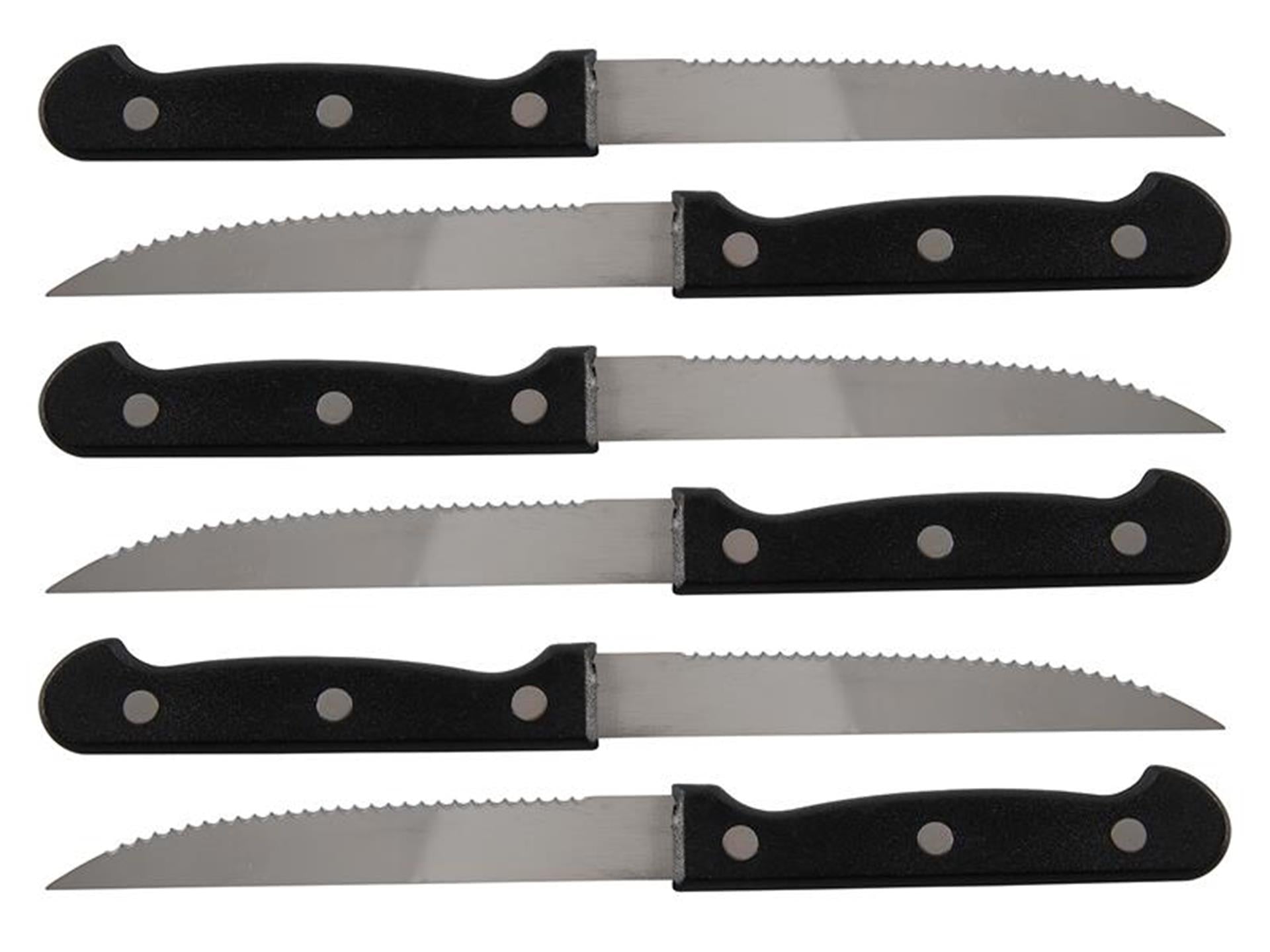 Kitchen tools steak knife set 6-piece 21.5 cm