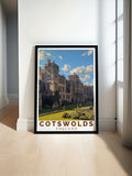 Cotswolds Custom Wall Prints - Sudeley Castle Home Decor - England Home Decor