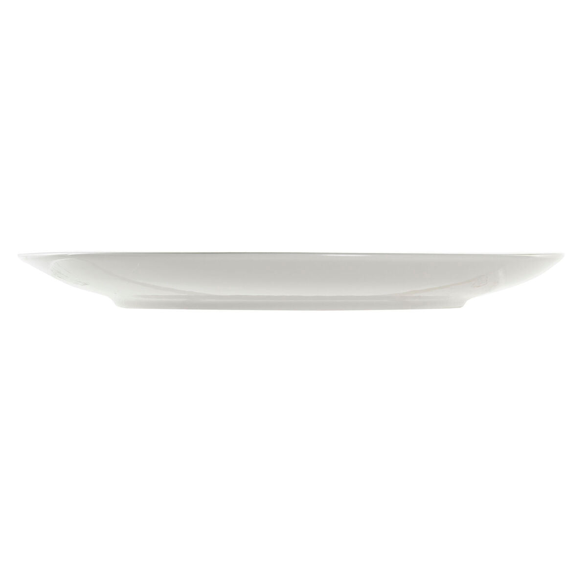 Flat plate DKD Home Decor Flowers Porcelain (27 x 27 x 2 cm)