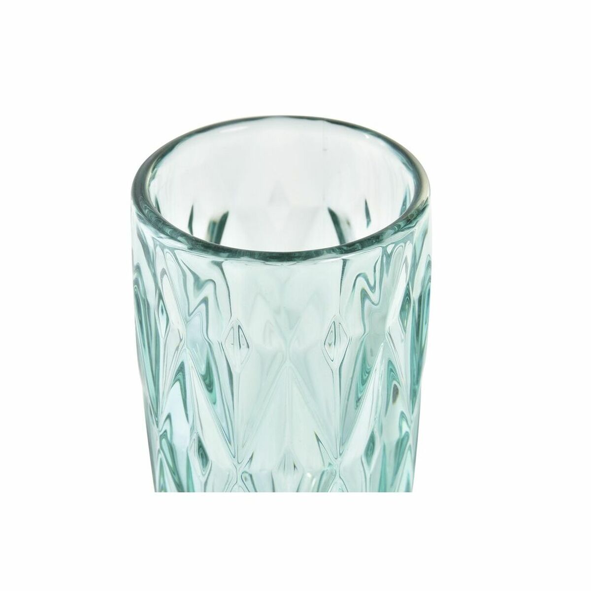 Wineglass DKD Home Decor Turquoise Crystal 150 ml