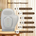 5-Level Electric Hand Vibration Device with Hot Compress Grey