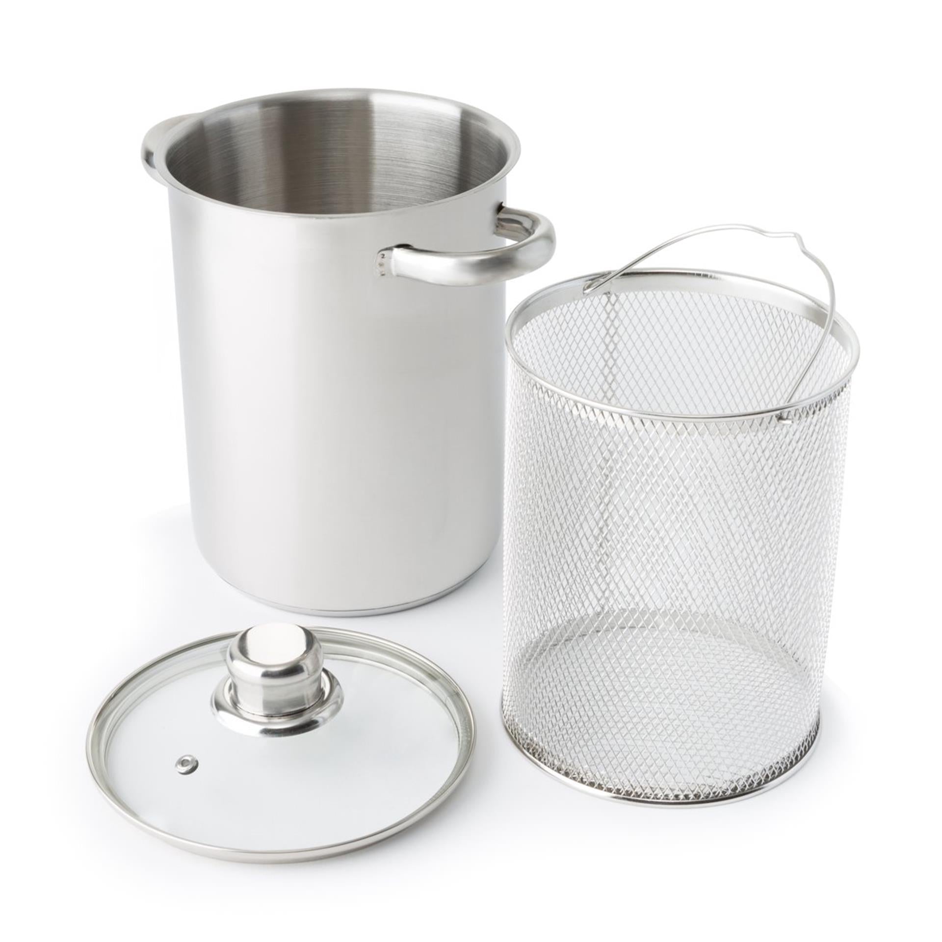 Kitchen tools imperial kitchen asparagus pasta pan 19x14 cm stainless steel